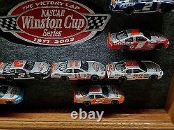 2003 ACTION Winston Cup 164 Victory Lap NASCAR DIE-CAST & Oak Display Case