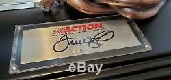 2003 Joe Gibbs Team Engine Signature Series 1/4 Action NASCAR Diecast with display