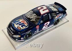 2003 Signed Rusty Wallace #2 Miller Lite Dodge 1/24 Action Diecast 600th Start