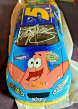 2004 #5 KYLE BUSCH 124 LOWE'S / SPONGEBOB SQUAREPANTS Autographed