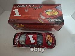 2005 Martin Truex Jr BPS Tracker Boat Red 1/24 Action NASCAR Diecast Autographed