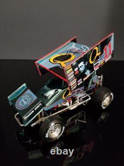 2005 XXRARE STEVE KINSER#11 Signed! James Dean Chrome 50th 1/24 sprint car