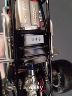 2005 XXRARE STEVE KINSER#11 Signed! James Dean Chrome 50th 1/24 sprint car