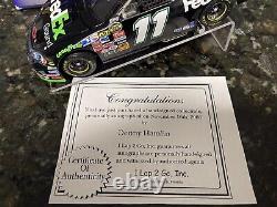 2006 Denny Hamlin FedEX Ground 1st Win 1/24 Action NASCAR Diecast Autographed