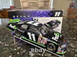 2006 Denny Hamlin FedEX Ground 1st Win 1/24 Action NASCAR Diecast Autographed