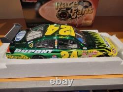 2007 Jeff Gordon #24 Nicorette -124 Chrome Color Race Fans Only #572/1500