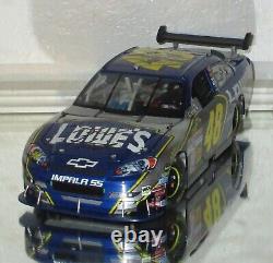 2007 Jimmie Johnson #48 Lowe's Martinsville Triple Autographed Win Car#489/1320