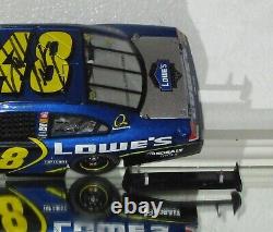 2007 Jimmie Johnson #48 Lowe's Martinsville Triple Autographed Win Car#489/1320