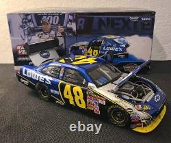 2007 Jimmie Johnson #48 Lowe's Richmond Raced Version Win 124 Diecast 1/1,320