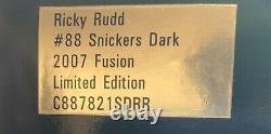 2007 Ricky rudd snickers dark 124 VERY RARE HTF