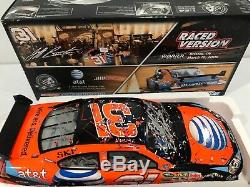 2008 #31 Jeff Burton AT&T Bristol Raced win Autographed By Childress & Jeff