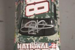 2008 Dale Jr. National Guard Digital Camo 1/24 Action NASCAR Diecast Autographed