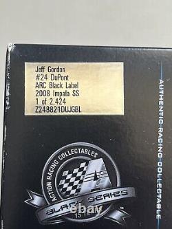 2008 Jeff Gordon #24 Dupont Arc Black Label 2008 Impala Ss 1,337/2,424