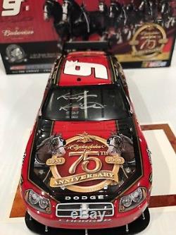 2008 Kasey Kahne Budweiser Clydesdale Fantasy autographed Version Dodge Charger