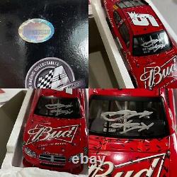 2008 Kasey Kahne Signed #9 Budweiser Race Win 124 Die Cast Dodge 1 Of 288 Auto