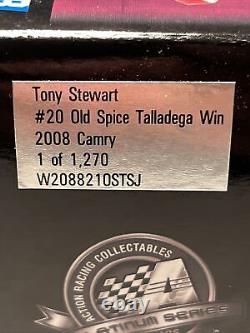2008 Tony Stewart Old Spice Talladega Win 1/24 Rare Never Opened