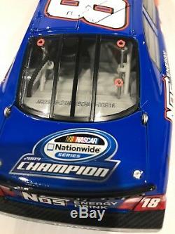 2009 #18 Kyle Busch NOS Energy Nationwide Series Champion Raced Win