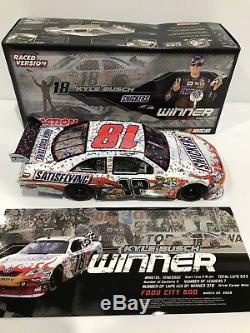 2009 #18 Kyle Busch Snickers Bristol Raced Win 360 Produced