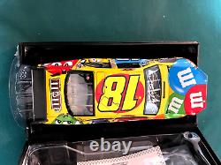 2009 1/24 Action M & M's Elite Kyle Busch Autographed Nascar Diecast # 261/700