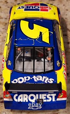 2009 #5 Mark Martin CARQUEST Chevy Impala SS Chicagoland Raced Win 124 Diecast