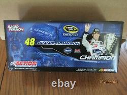 2009 Action 1/24 Scale 2009 Champion Jimmie Johnson 4 Time Champ Raced Version
