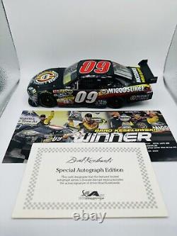 2009 Action Brad Keselowski Miccosukee Talledga 1st Cup Win 1/24 Autographed COT