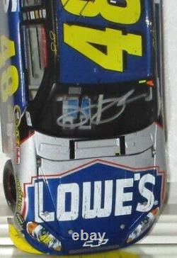 2009 Jimmie Johnson #48 Lowe's Martinsville Autographed Win Car#690/720 Rare