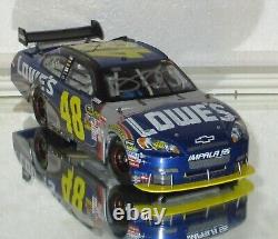 2009 Jimmie Johnson #48 Lowe's Martinsville Autographed Win Car#690/720 Rare