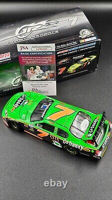 2010 DANICA PATRICK #7 GODADDY. COM ROOKIE-AUTOGRAPHED Car WithJSA COA