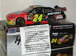 2010 JEFF GORDON #24 DUPONT AUTOGRAPHED CAR#6443/6884 WithCOA AWESOME RARE CAR