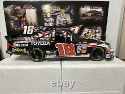 2010 Kyle Busch #18 Bristol Sweep Set Raced Win Version 1/24 Diecast Doublemint