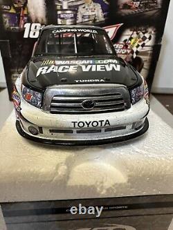 2010 Kyle Busch #18 Bristol Sweep Set Raced Win Version 1/24 Diecast Doublemint
