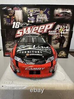 2010 Kyle Busch #18 Bristol Sweep Set Raced Win Version 1/24 Diecast Doublemint