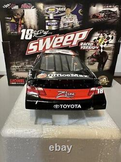 2010 Kyle Busch #18 Bristol Sweep Set Raced Win Version 1/24 Diecast Doublemint