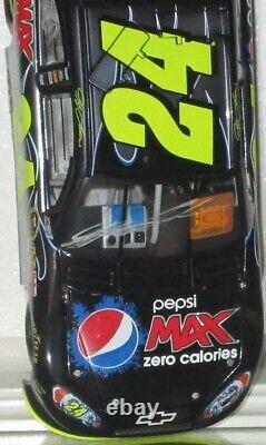 2011 JEFF GORDON #24 PEPSI MAX AUTOGRAPHED LIQUID COLOR Car#98/100 WithCOA RARE