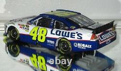 2011 Jimmie Johnson #48 Lowe's AUTOGRAPHED 1/24 car#2999/3184 WOW RARE SIGNED