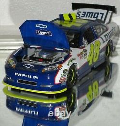 2011 Jimmie Johnson #48 Lowe's AUTOGRAPHED 1/24 car#2999/3184 WOW RARE SIGNED