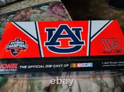 2011 Michael Waltrip 1/24 #15 Aaron's University Of Auburn CFB National Champion
