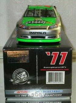 2011 PROTOTYPE Mark Martin #5 GoDaddy.com Chevrolet 100th Anniversary SAMPLE