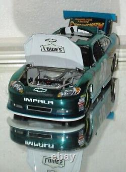 2012 JIMMIE JOHNSON #48 LOWE'S MADAGASCAR 3 AUTOGRAPHED CAR#49/348 WithJSA COA