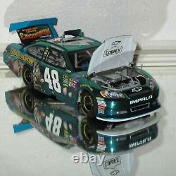 2012 JIMMIE JOHNSON #48 LOWE'S MADAGASCAR 3 AUTOGRAPHED CAR#49/348 WithJSA COA