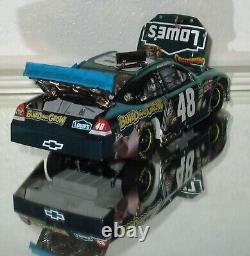 2012 JIMMIE JOHNSON #48 LOWE'S MADAGASCAR 3 AUTOGRAPHED CAR#49/348 WithJSA COA