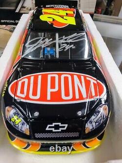 2012 Jeff Gordon Autographed #24 DuPont Impala 124 NASCAR Action