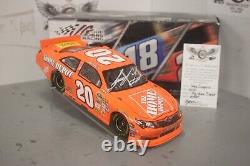 2012 Joey Logano The Home Depot 1/24 Action NASCAR Diecast Autographed