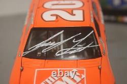 2012 Joey Logano The Home Depot 1/24 Action NASCAR Diecast Autographed