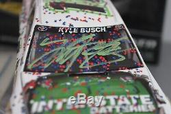 2013 #18 Kyle Busch Interstate Batteries Texas Raced Win 1/24 Autographed