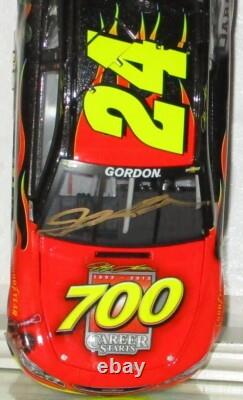 2013 JEFF GORDON #24 700TH START AUTOGRAPHED CAR#361/1300 WithCOA AWESOME