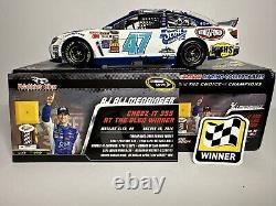 2014 AJ Allmendinger #47 Scott's Watkins Glen Win SIGNED NASCAR Diecast 124