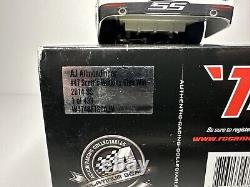 2014 AJ Allmendinger #47 Scott's Watkins Glen Win SIGNED NASCAR Diecast 124