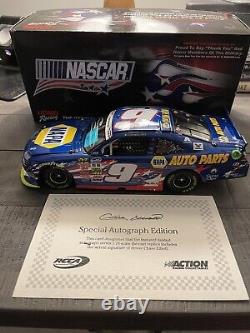 2014 Chase Elliott #9 NAPA American Salute 124 NASCAR Action